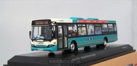 1:76 Scale Blue Scania City Bus Model