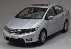 Silver / Red 1:18 Scale Diecast 2013 Honda City Model