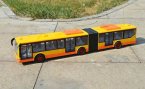 Yellow / Green Kids Large Scale R/C Articulated City Bus Toy