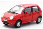Red / Green 1:43 Scale Diecast 2004 Chery QQ S11 Model