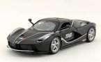 Kids 1:32 Scale Orange / Black / Red Diecast Ferrari FXX K Toy