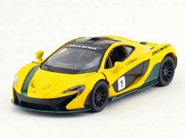 1:36 Red / White / Blue / Yellow Kids Diecast McLaren P1 Toy