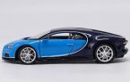 Blue / Red / White / Golden Welly Diecast Bugatti Chiron Model