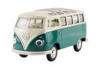 1:24 Scale Red / Blue / Green Retro Style 1962 VW School Bus Toy