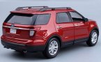 Blue / Red 1:18 Motormax Diecast 2015 Ford Explorer XLT Model