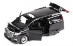 White /Black 1:32 Kids Diecast Toyota Alphard S Grade Rowen Toy