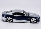 Maisto 1:24 Scale Silver-Blue Diecast Chevrolet Camaro Model