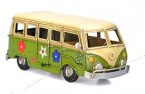 Green / Red / Pink Small Size Vintage Tinplate VW Bus Model