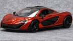 Yellow / Orange 1:24 Scale MotorMax Diecast McLaren P1 Model