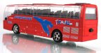 1:70 Scale Red / Blue / Yellow / White Pull-Back Tour Bus