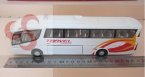 White 1:50 Scale JOAL Scania Irizar Bus Model