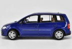 1:18 Scale Blue 2008 Diecast VW Touran Model