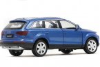 Blue / White Kids 1:24 Scale Diecast Audi Q7 Toy