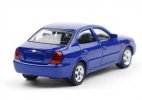 1:64 Scale Blue Diecast 3rd Gen Hyundai Elantra Model