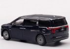 1:64 Scale White /Black /Deep Blue Diecast 2023 Zeekr 009 Model