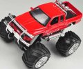 Red / White 1:24 Welly Big Wheels Die-cast Dodge RAM 1500 Model