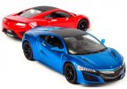 Blue / Red 1:24 MaiSto Diecast 2018 Honda Acura NSX Model