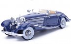 Blue / Gray / Red 1:18 Diecast Mercedes-Benz 500K Model