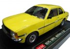 Yellow / Green 1:18 Sunstar Diecast 1975 Opel ASCONA B SR Model