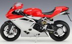 Welly MV AGUSTA F4 Motorcycle 1:10 Scale Red / Black