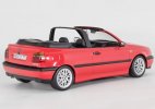 Red NOREV 1:18 Scale Diecast 1995 VW Golf Cabriolet Model