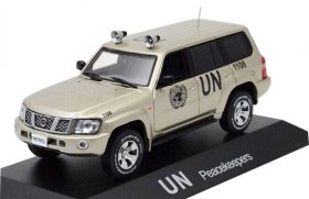 Golden 1:43 Scale UN Peacekeepers Diecast Nissan Patrol Model