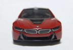 1:61 Scale Kids Wine Red Tomica Diecast BMW I8 Toy