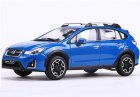 Blue 1:43 Scale Diecast 2016 Subaru XV SUV Model