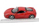 Red 1:24 Scale Bburago Diecast Ferrari 458 Italia Model