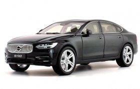 1:18 Scale Black / White Diecast Volvo S90 Model