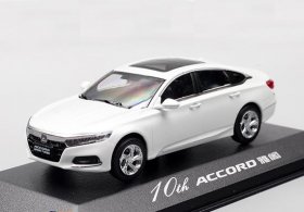 1:43 Blue / White Diecast 2018 Honda Accord Sport Turbo Model