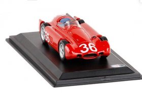 Red 1:43 Diecast 1955 Maserati 250 F Italian Grand Prix Model