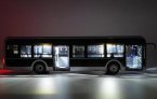 1:42 Scale Black Diecast Yutong U12 City Bus Model