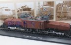 Brown 1:87 Scale Atlas Ce 6/8 Nr.14253 1919 Train Model