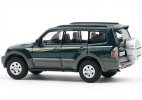 Silver /Green /Brown 1:64 Scale Diecast Mitsubishi Pajero Model