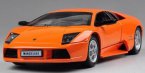 Yellow /Orange / Black 1:24 Diecast Lamborghini Murcielago Model