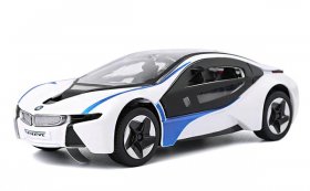 Kids White 1:32 Scale Diecast BMW I8 Toy