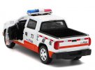 Kids White-Orange 1:32 Scale Die-Cast Toyota Tundra Pickup Toy