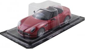 Red 1:43 Scale DEA Diecast Alfa Romeo 8C Spider Model