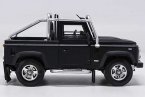 1:18 Scale Black /Red /White Diecast Land Rover Defender Model