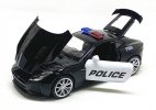 Black 1:32 Scale Kids Police Diecast Jaguar F-Type Toy