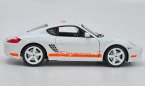 White 1:24 Scale Welly Diecast Porsche Cayman S Model