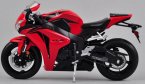 Red / Black Welly 1:10 Scale Diecast Honda CBR 1000 RR