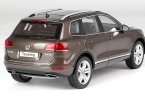 Black / Silver / Brown 1:18 Scale Diecast VW Touareg SUV Model