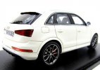 Spark 1:43 Scale White Resin 2015 Audi RS Q3 Model