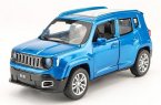 Kids Red / Blue / White 1:32 Scale Diecast Jeep Renegade Toy