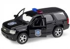 Black 1:36 Scale Kids Welly 2008 Diecast Chevrolet Tahoe Toy