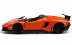 Purple / Yellow / Orange 1:32 Diecast Lamborghini Aventador Toy