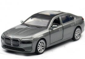1:47 Scale Blue / Gray Kids Diecast BMW i7 G70 Toy