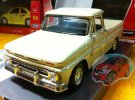 Creamy White 1:24 Diecast Chevrolet C10 Fleetside Pickup Toy